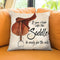Ready For The Ride Throw Pillow by Jodi Pedri