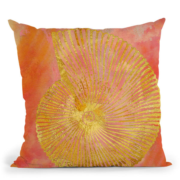 Seashell Ii Throw Pillow by Jodi Pedri