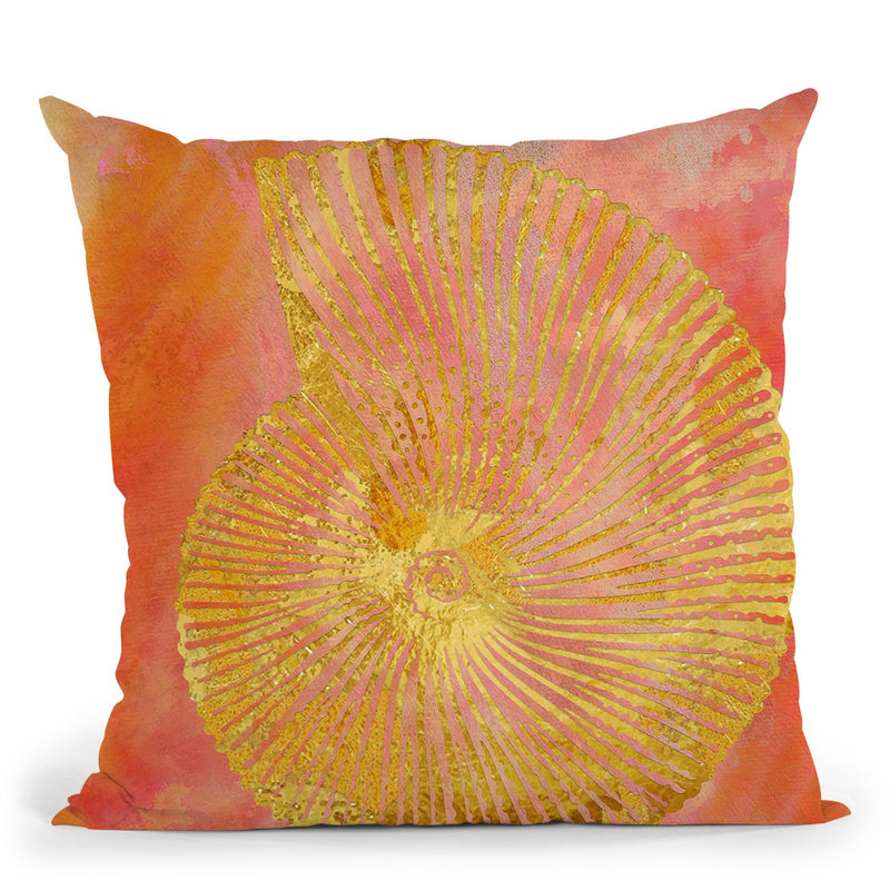 Seashell Ii Throw Pillow by Jodi Pedri