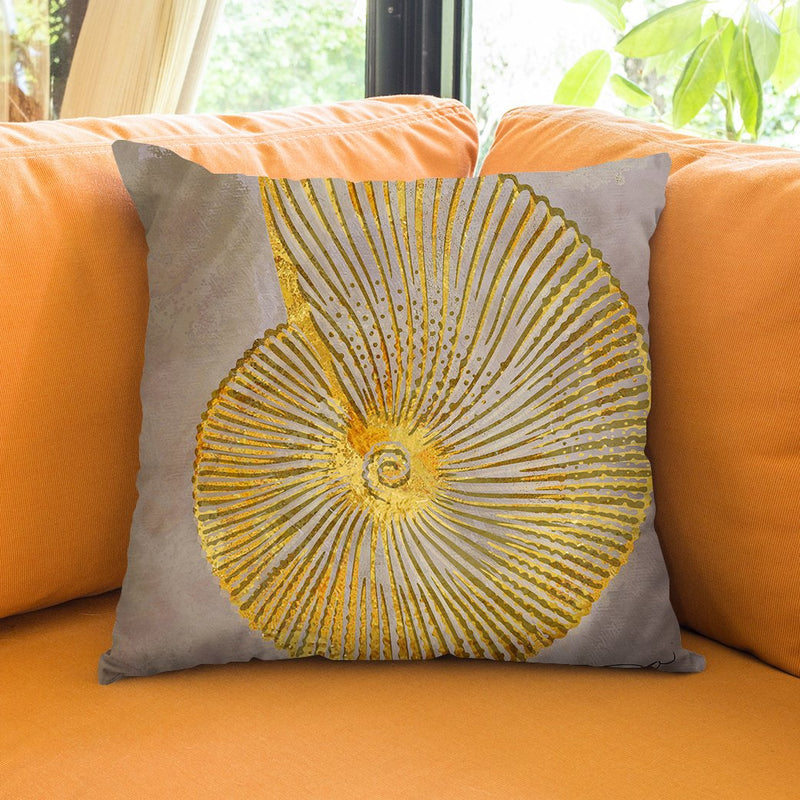 Seashell Throw Pillow by Jodi Pedri