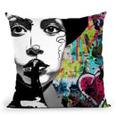 Shhhh Throw Pillow by Jodi Pedri