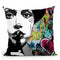 Shhhh Throw Pillow by Jodi Pedri