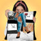 Shopping In Nyc Throw Pillow by Jodi Pedri