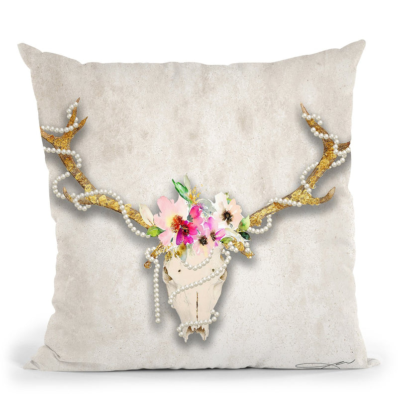 So Pretty Throw Pillow by Jodi Pedri