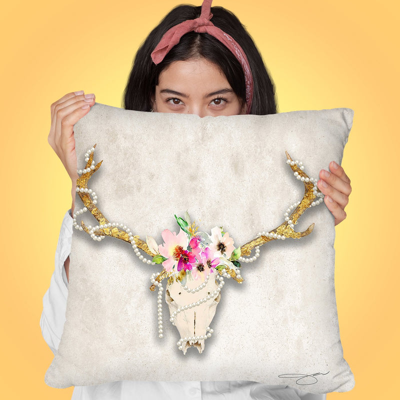 So Pretty Throw Pillow by Jodi Pedri