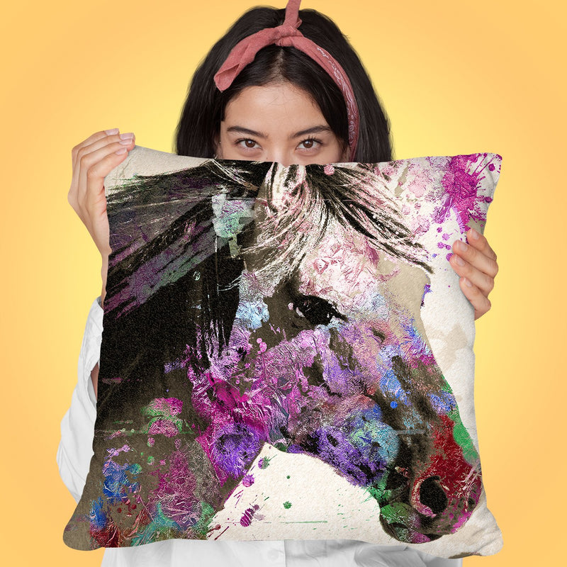 Storm Throw Pillow by Jodi Pedri