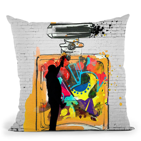Street Art Throw Pillow by Jodi Pedri