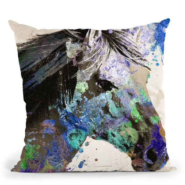 Thunder Throw Pillow by Jodi Pedri