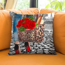 Walk In The Park Throw Pillow by Jodi Pedri