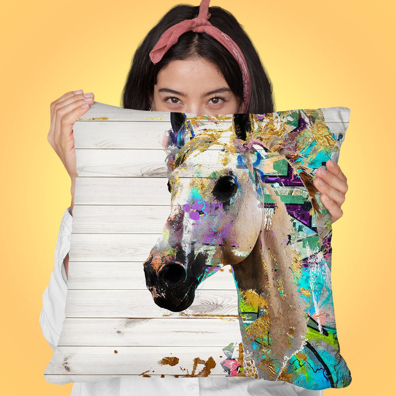 Wild Thing Ii Throw Pillow by Jodi Pedri