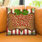 Candy Cane Cocoa Throw Pillow by Jodi Pedri