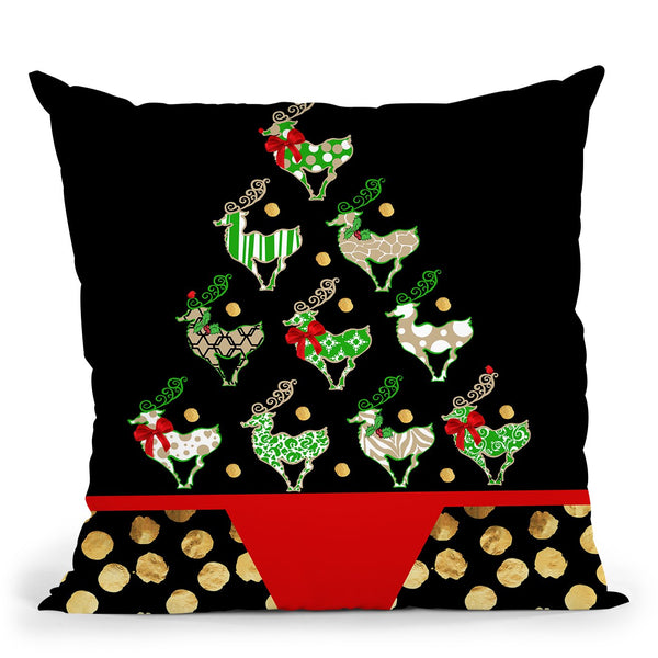 Dear Tree Throw Pillow by Jodi Pedri