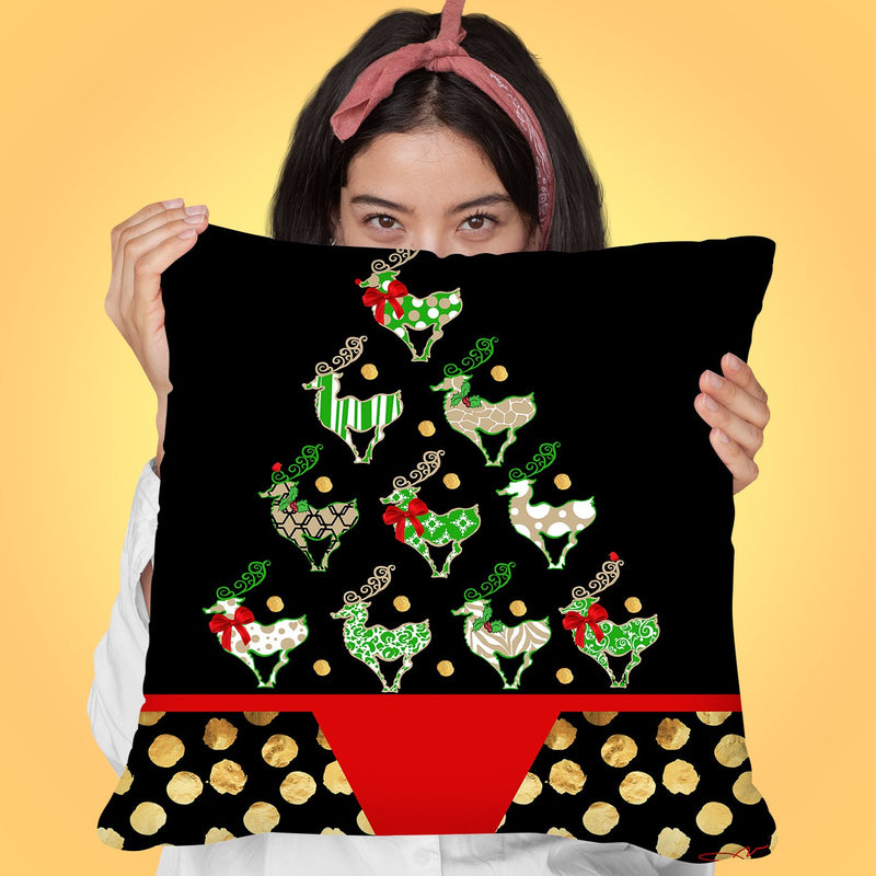 Dear Tree Throw Pillow by Jodi Pedri