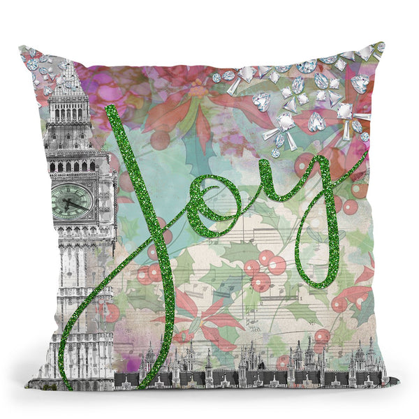 London Joy Throw Pillow by Jodi Pedri