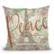 Paris Peace Throw Pillow by Jodi Pedri
