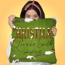 Peace On Earth Throw Pillow by Jodi Pedri