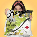 Grazie Throw Pillow by Jodi Pedri