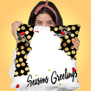 Snowman Throw Pillow by Jodi Pedri