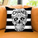Couture To The Bone Throw Pillow by Jodi Pedri