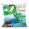 Believe In Mermaids Throw Pillow by Jodi Pedri