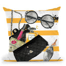 Hotel De France Throw Pillow by Jodi Pedri