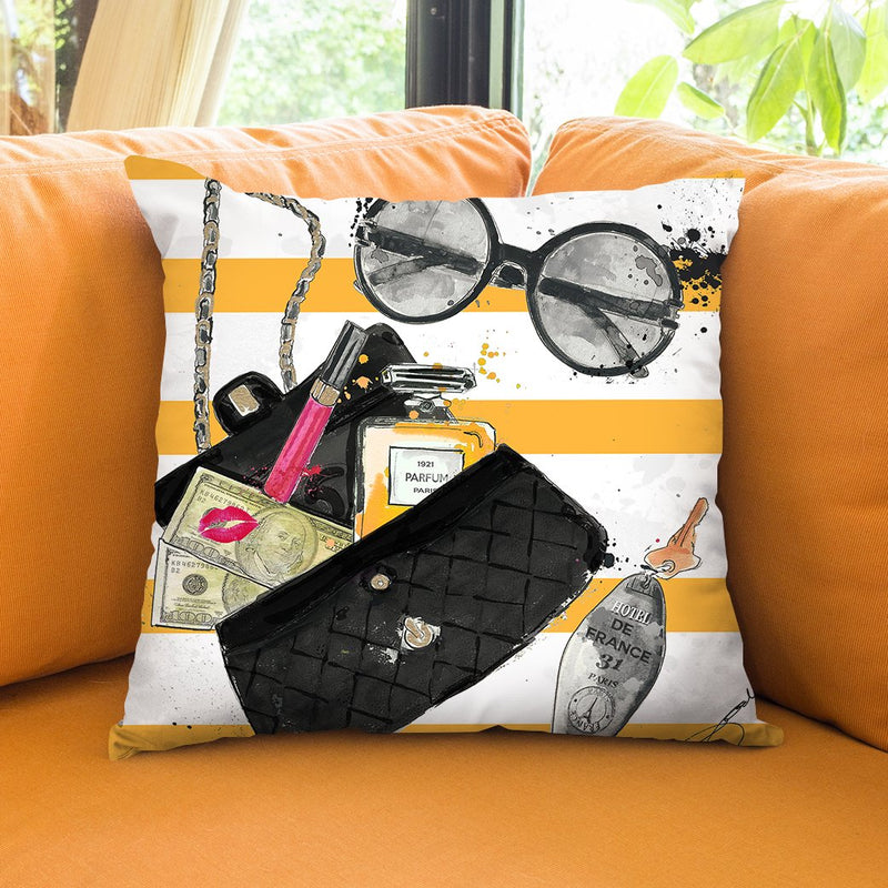 Hotel De France Throw Pillow by Jodi Pedri