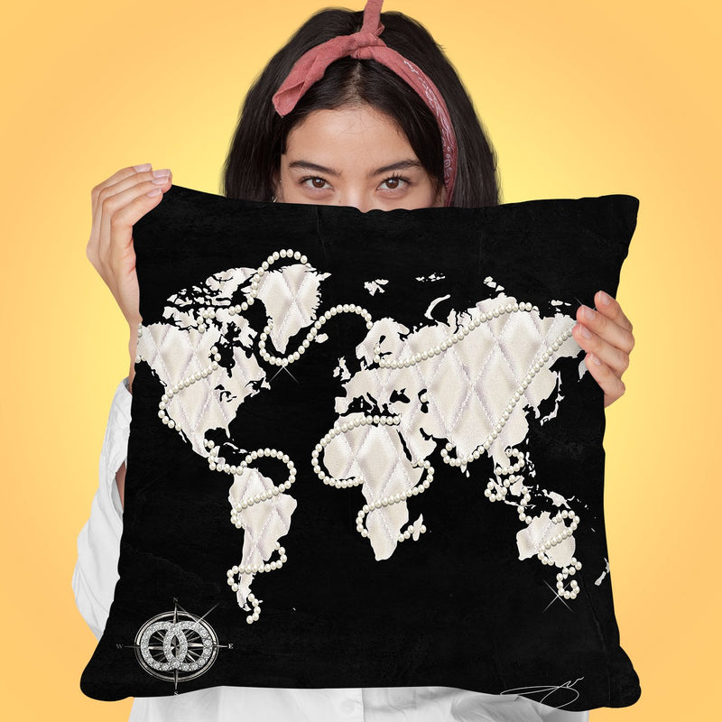 Coco'S World Throw Pillow by Jodi Pedri