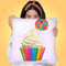Cupcake I Throw Pillow by Jodi Pedri
