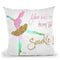 Dancer Sparkle Throw Pillow by Jodi Pedri