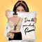 Famous Throw Pillow by Jodi Pedri