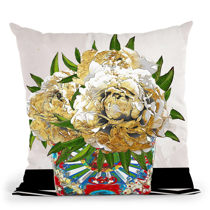 Flowers Ii Throw Pillow by Jodi Pedri