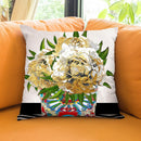 Flowers Ii Throw Pillow by Jodi Pedri
