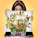 Flowers Ii Throw Pillow by Jodi Pedri