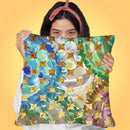 Pattern V Throw Pillow by Jodi Pedri