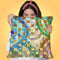 Pattern V Throw Pillow by Jodi Pedri