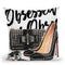 Loubo Obesessed Throw Pillow by Jodi Pedri