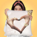 Love You Too Throw Pillow by Jodi Pedri