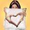 Love You Too Throw Pillow by Jodi Pedri