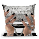 My Bag Dior Throw Pillow by Jodi Pedri