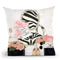 Parisopping Throw Pillow by Jodi Pedri