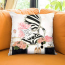 Parisopping Throw Pillow by Jodi Pedri