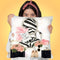 Parisopping Throw Pillow by Jodi Pedri