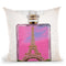 Paris Perfumeopping Throw Pillow by Jodi Pedri