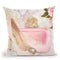 Pink Feels Throw Pillow by Jodi Pedri