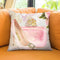 Pink Feels Throw Pillow by Jodi Pedri