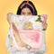 Pink Feels Throw Pillow by Jodi Pedri