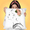 She Waits Throw Pillow by Jodi Pedri