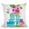Something Blue Throw Pillow by Jodi Pedri