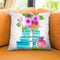 Something Blue Throw Pillow by Jodi Pedri