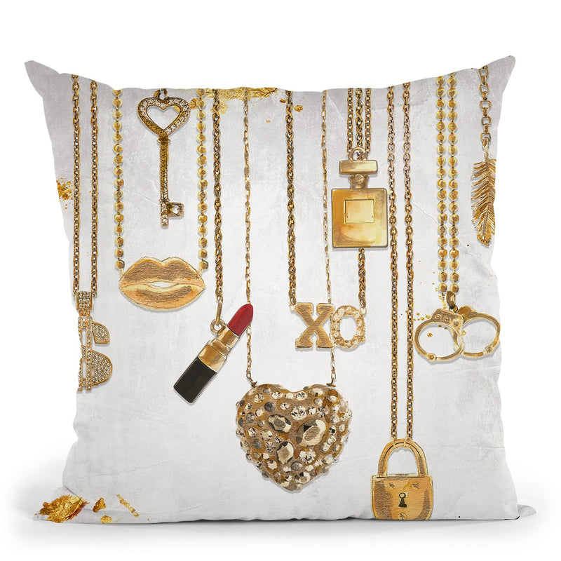 Xo Throw Pillow by Jodi Pedri